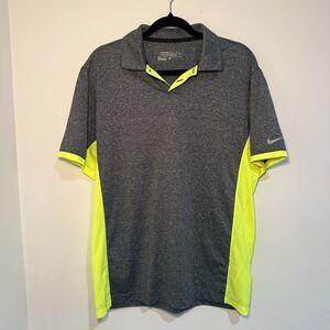 Nike Golf Tour Performance Polo Shirt Mens M Dri‎ Fit Athletic Sport